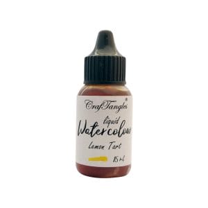 CrafTangles liquid watercolor (15 ml) - Lemon Tart