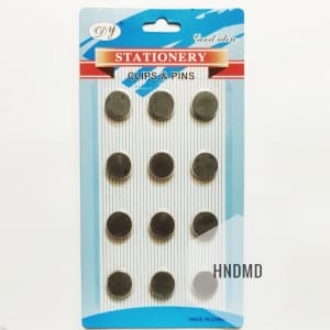 Circle Magnets (15 mm by 3 mm) - 12 pcs