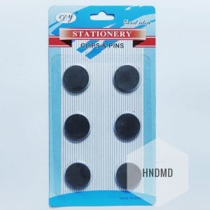 Circle Magnets (25 mm by 3 mm) - 6 pcs