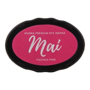 Mudra Dye Ink pads Mai - Fuchsia Pink