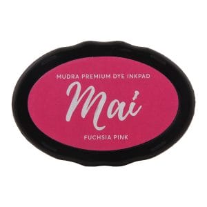 Mudra Dye Ink pads Mai - Fuchsia Pink