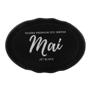 Mudra Dye Ink pads Mai - Jet Black