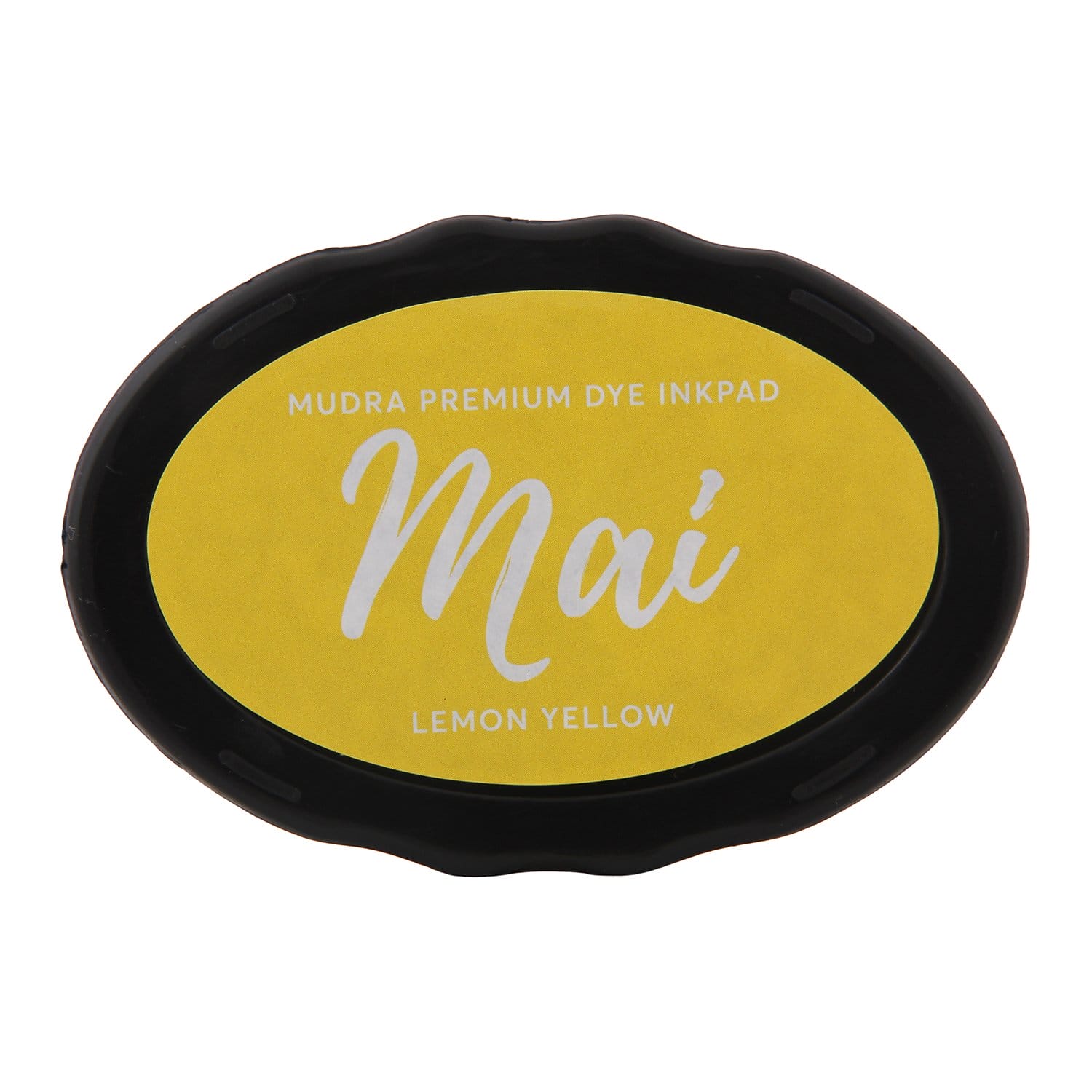 Mudra Dye Ink pads Mai - Lemon Yellow mudra dye ink pad lemon yellow Mudra Dye Ink pads Mai - Lemon Yellow