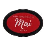 Mudra Dye Ink pads Mai - Ruby Red