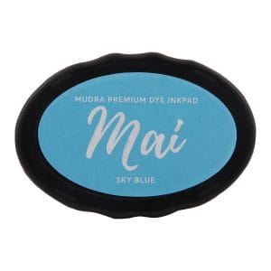 Mudra Dye Ink pads Mai - Sky Blue