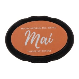 Mudra Dye Ink pads Mai - Tangerine Orange