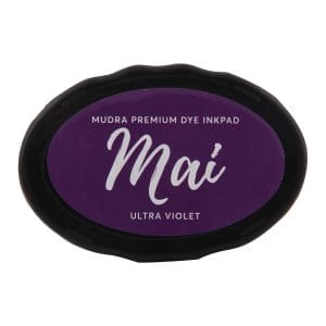 Mudra Dye Ink pads Mai - Ultra Violet