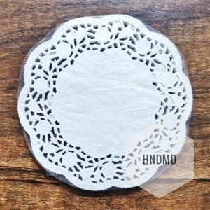 Large Paper Doilies (7.5 inch) - Roses (100 pcs)