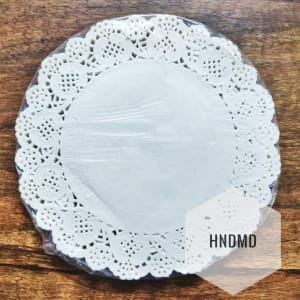 Large Paper Doilies (7.5 inch) - Vintage Arch (100 pcs)