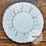 Large Paper Doilies (6.5 inch) - Old Lace (100 pcs)