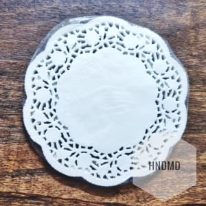 Large Paper Doilies (5 inch) - Simple Arch (100 pcs)