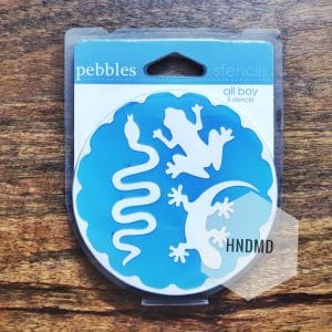 Pebbles Stencil (Set of 5 mini stencils) - All Boy