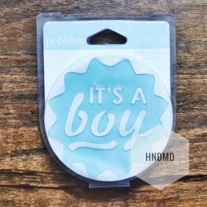Pebbles Stencil (Set of 5 mini stencils) - Its a Boy
