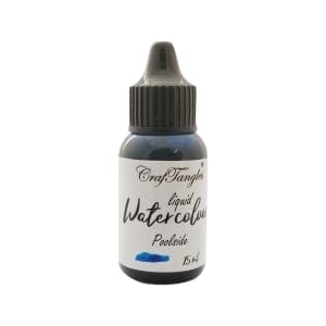 CrafTangles liquid watercolor (15 ml) - Poolside