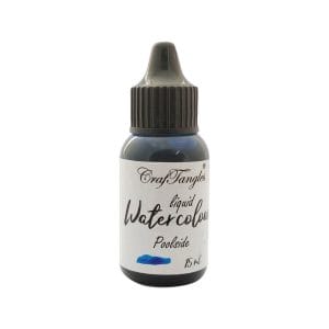 CrafTangles liquid watercolor (15 ml) - Poolside