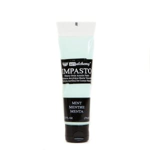 Prima Finnabair Art Alchemy Impasto Paint - Mint (2.5 Fluid Ounces)