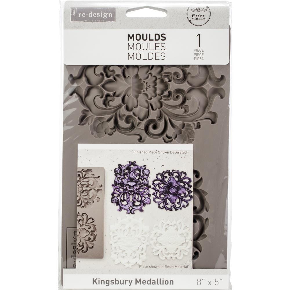 Prima Re-Design Decor Mould - Kingsbury Medallion prima marketing molds kingsbury medallion 632267 Prima Re-Design Decor Mould - Kingsbury Medallion