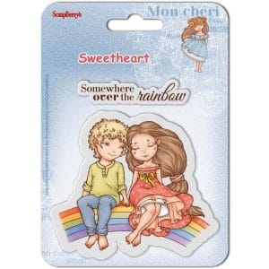 ScrapBerry's Sweetheart Clear Stamps 4"X4" - Happy childhood (SCB4907007B)