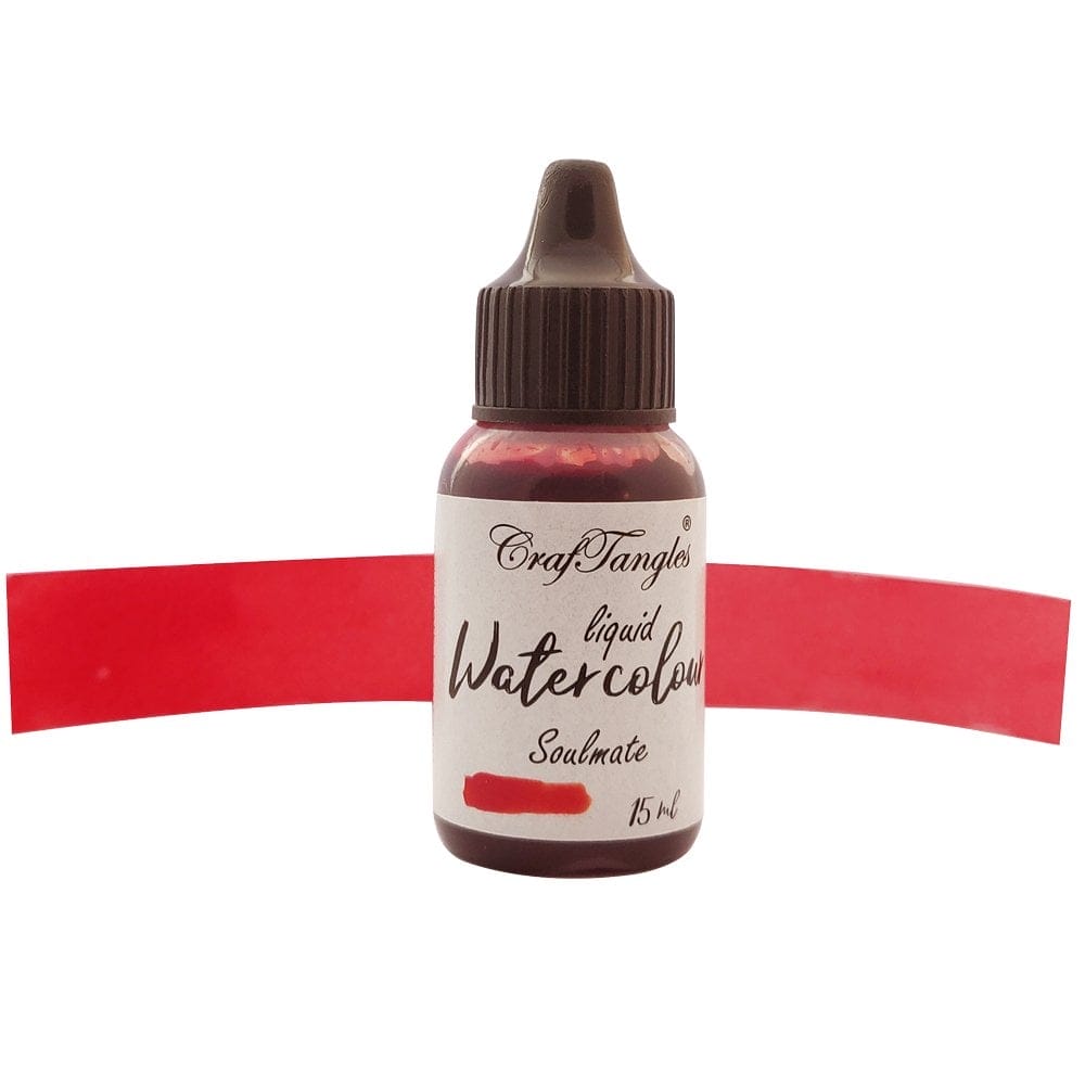 CrafTangles liquid watercolor (15 ml) - Soulmate soulmate craftangles liquid watercolour 2 soulmate-craftangles-liquid-watercolour-2