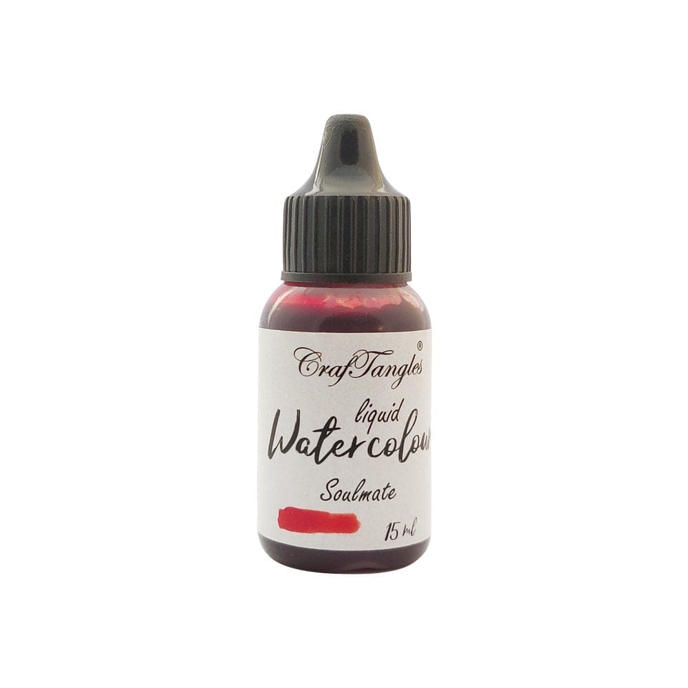 CrafTangles liquid watercolor (15 ml) - Soulmate soulmate craftangles liquid watercolour CrafTangles liquid watercolor (15 ml) - Soulmate