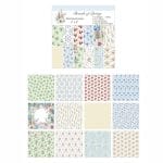 12x12 Scrapbook paper pack - Breath of Spring (Set of 24 sheets)
