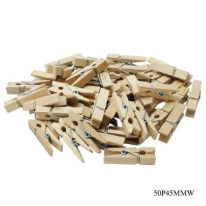 Medium Wooden Clips (50 pcs)