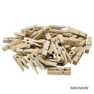 Medium Wooden Clips (50 pcs)