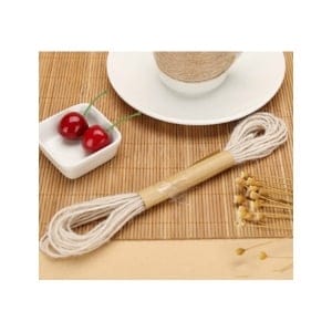 Colored Jute Twine - Natural White