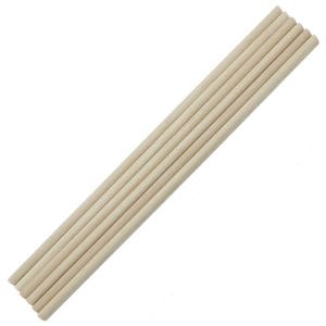 Wooden Dowels/ Round craft sticks - Thin (12 inch)