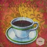 A pack of 12 by 12 inch Decoupage Napkins(5 pcs)  - Coffee Time