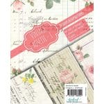 CrafTangles Decoupage Paper Pack  - Vintage Rosette 1 (A4) - 4 sheets