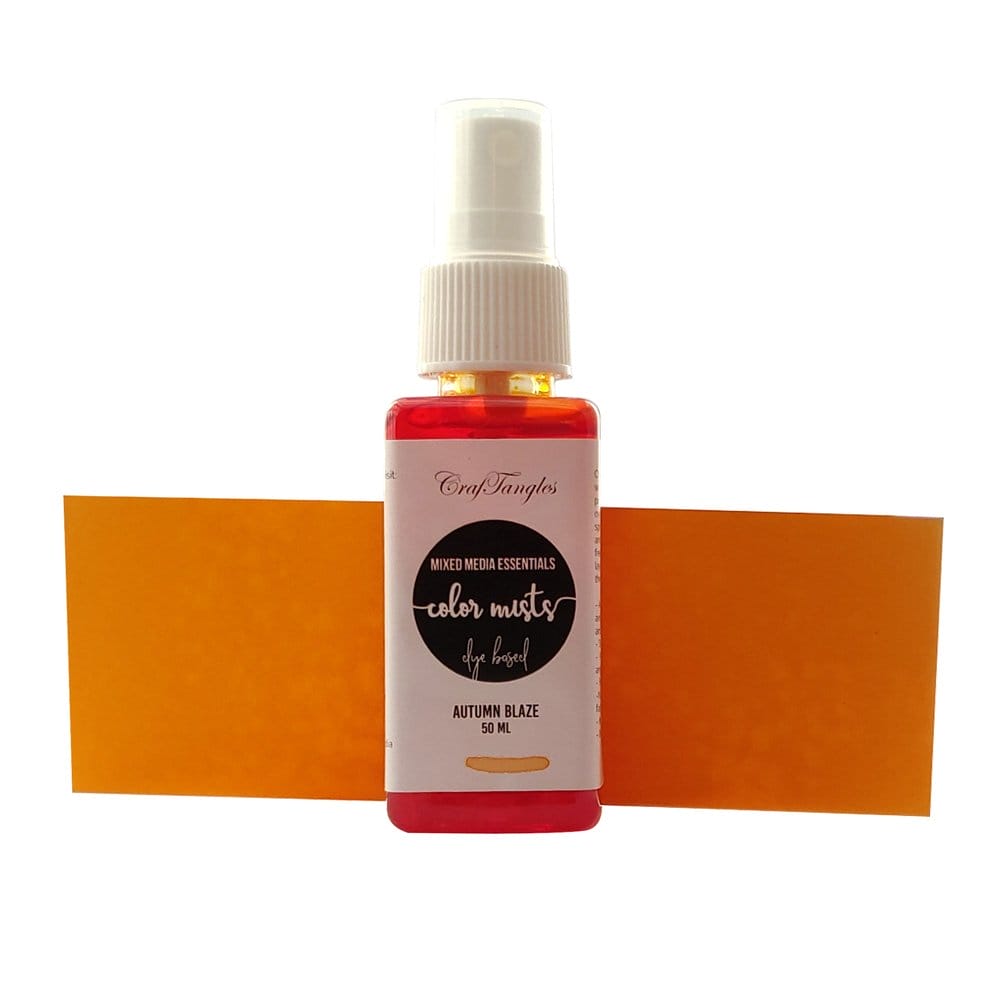 CrafTangles color mists Sprays - Autumn Blaze (50 ml) autumn blaze craftangles colour mists 2 autumn-blaze-craftangles-colour-mists-2
