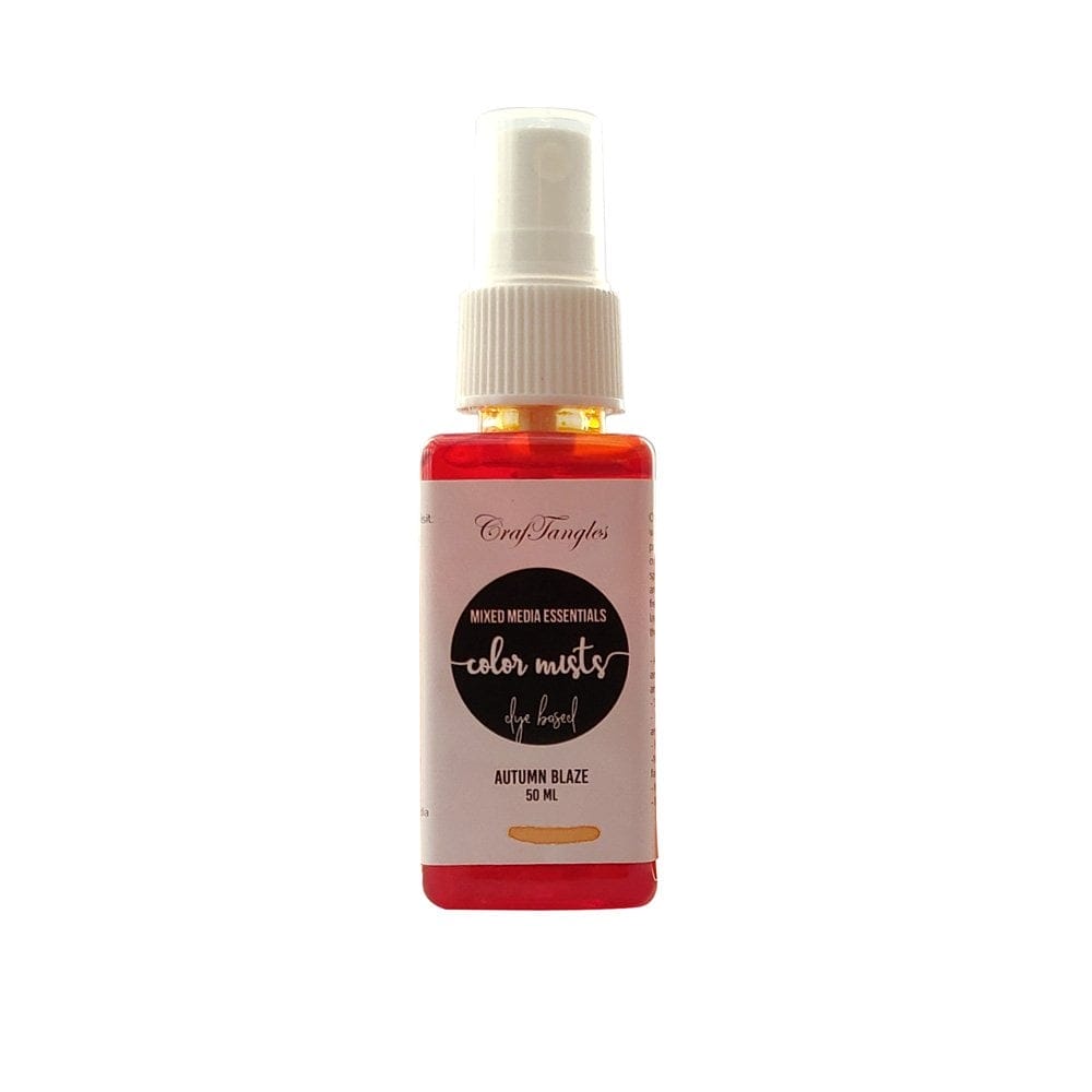CrafTangles color mists Sprays - Autumn Blaze (50 ml) autumn blaze craftangles colour mists CrafTangles color mists Sprays - Autumn Blaze (50 ml)