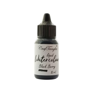 CrafTangles liquid watercolor (15 ml) - Blackberry