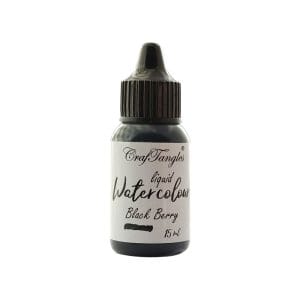 CrafTangles liquid watercolor (15 ml) - Blackberry