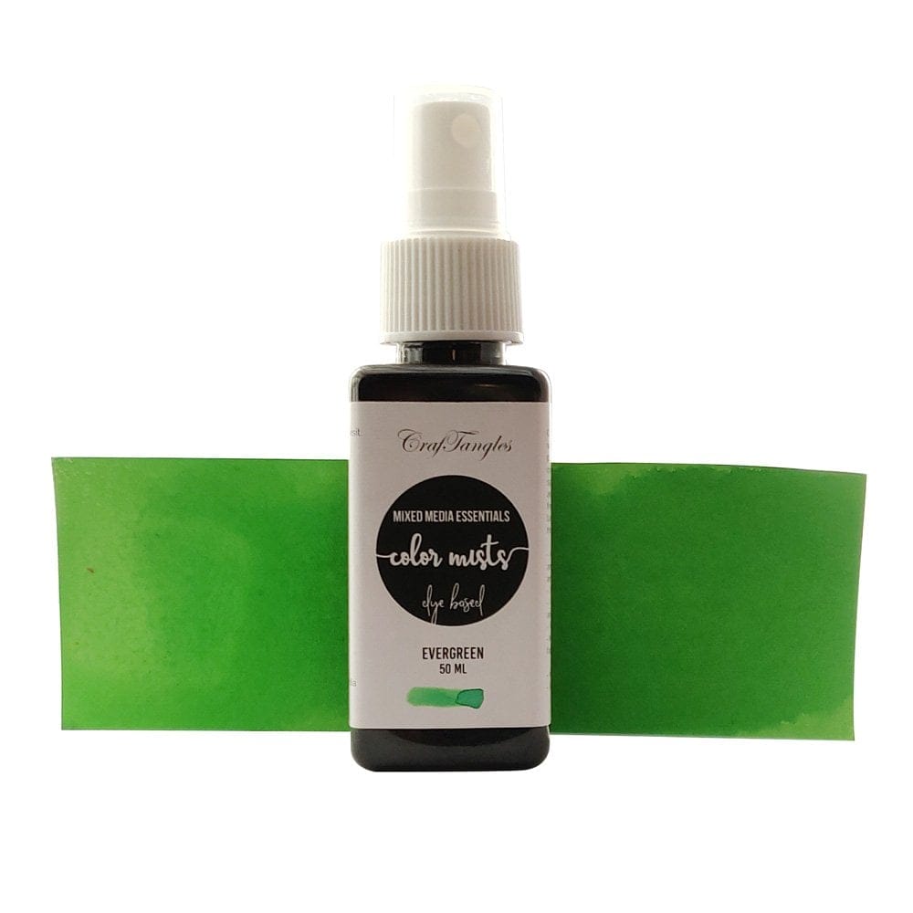CrafTangles color mists Sprays - Evergreen (50 ml) evergreen craftangles colour mist 2 evergreen-craftangles-colour-mist-2