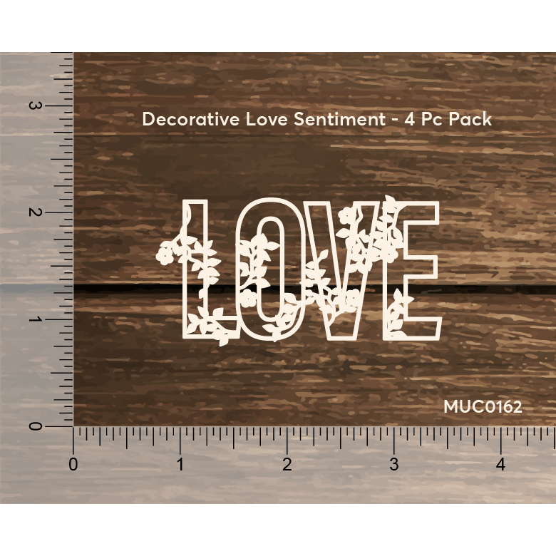 Mudra Chipzeb - Decorative Love Sentiment