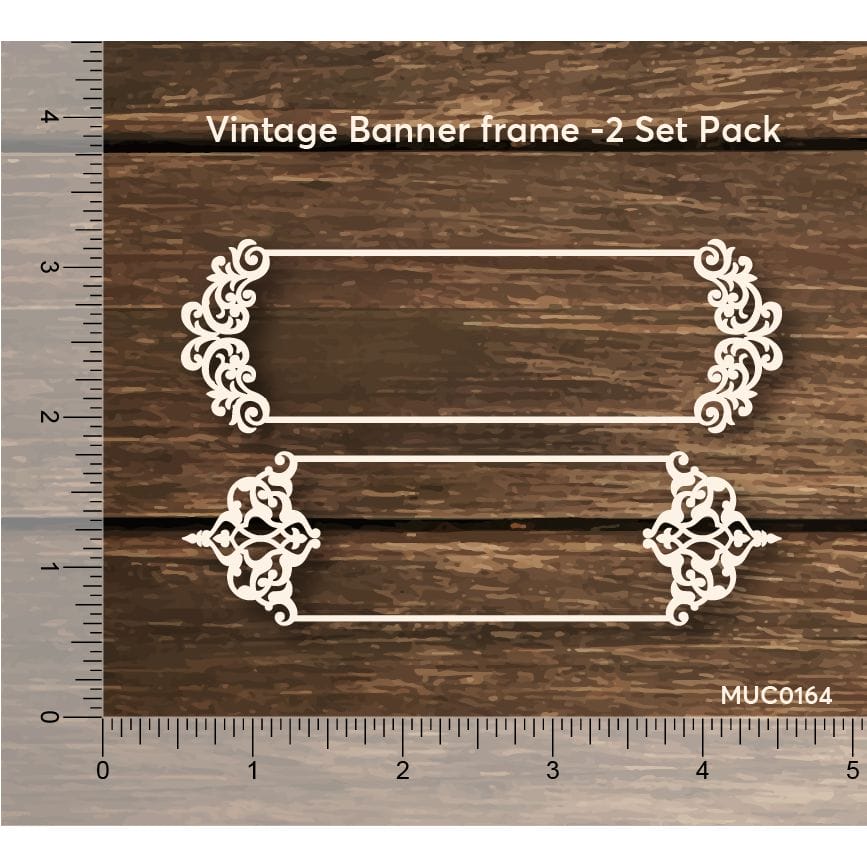 Mudra Chipzeb - Vintage banner frame