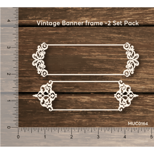 Mudra Chipzeb - Vintage banner frame