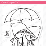 Mudra Craft Stamps - Cute Couple