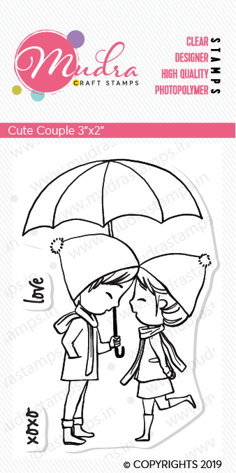 Mudra Craft Stamps - Cute Couple mudra clear Stamp cute couple Mudra Craft Stamps - Cute Couple