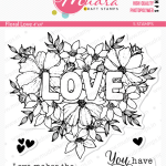 Mudra Craft Stamps - Floral Love