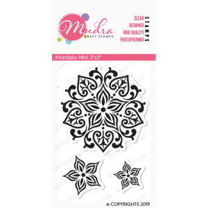 Mudra Craft Stamps - Mandala Mini