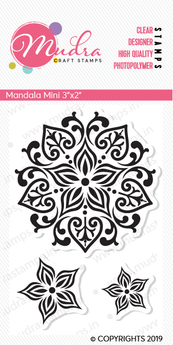 Mudra Craft Stamps - Mandala Mini