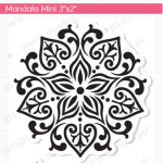 Mudra Craft Stamps - Mandala Mini