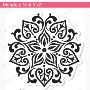 Mudra Craft Stamps - Mandala Mini