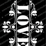 Mudra Stencils - Love