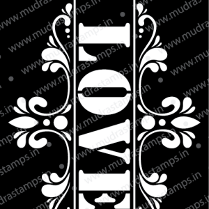 Mudra Stencils - Love