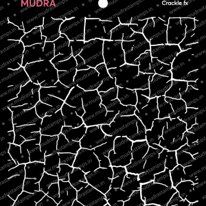 Mudra Stencils - Crackle FX