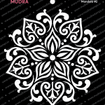 Mudra Stencils - Mandala 2